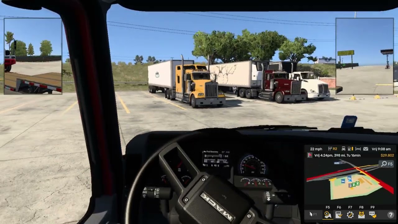 American Truck simulator  First delivery in Louisiana