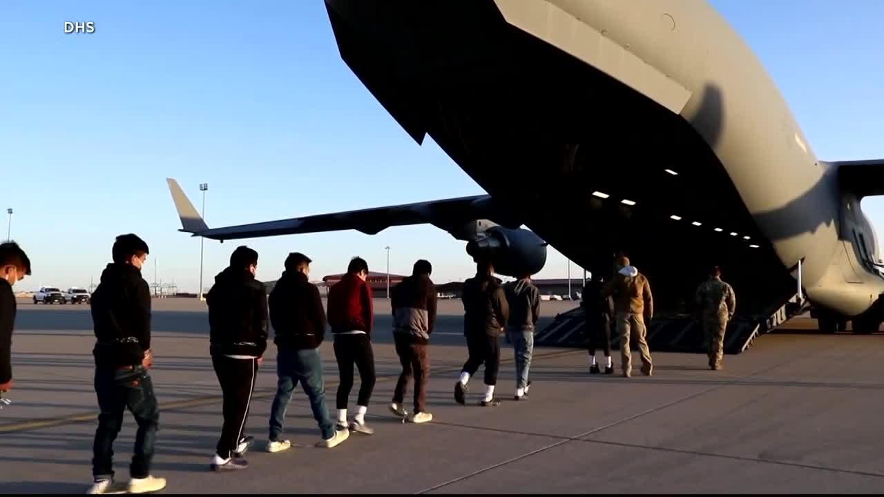 Deportation flights begin as White House pursues new immigration enforcement priorities