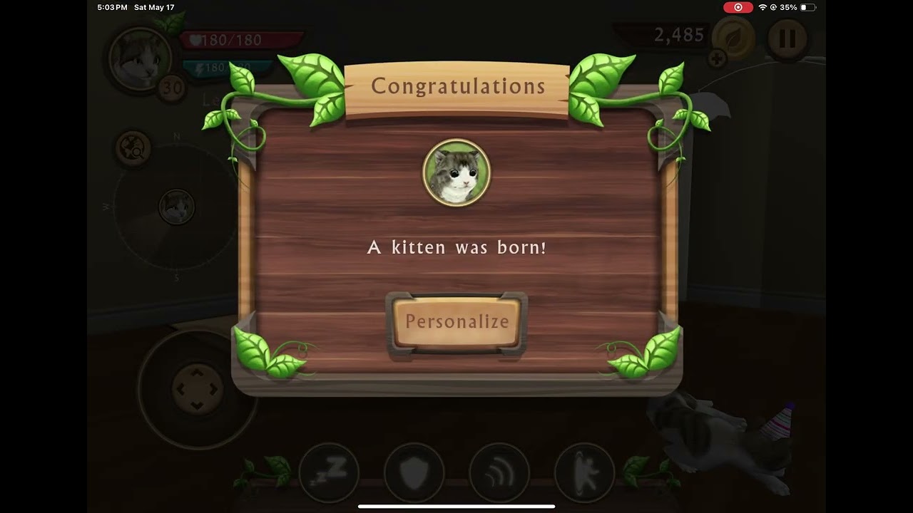 How to get a tiny cat in cat sim online