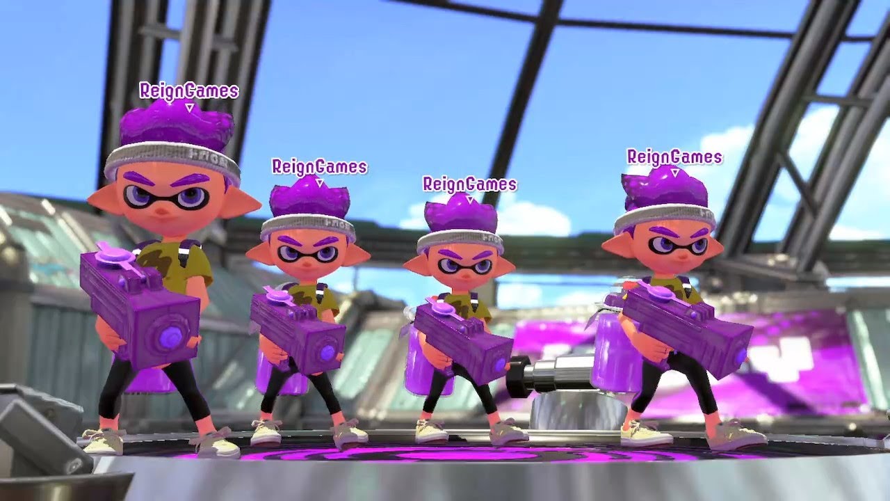 Coming up with Splatoon 2 minigames then we get super sidetracked