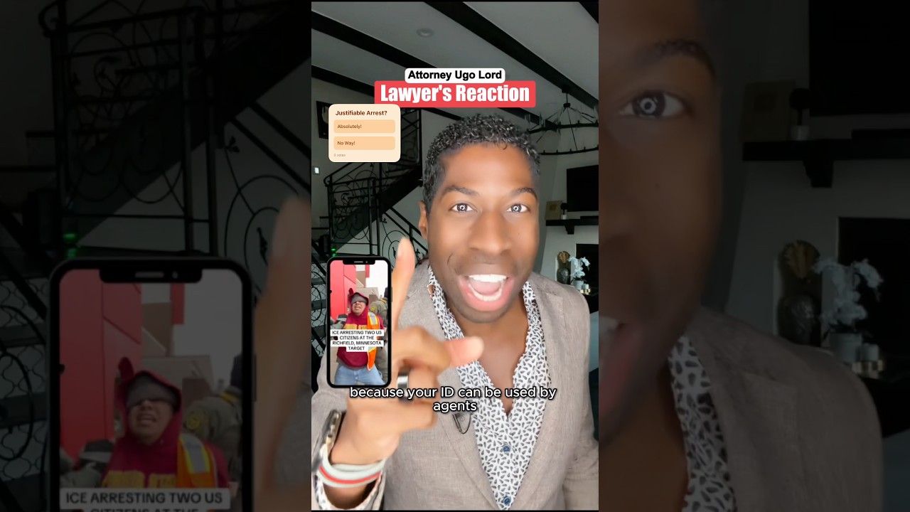 “I’m a U.S. Citizen!” — ICE Still Throws Him in SUV. Was This Justified? Attorney Ugo Lord Reacts!