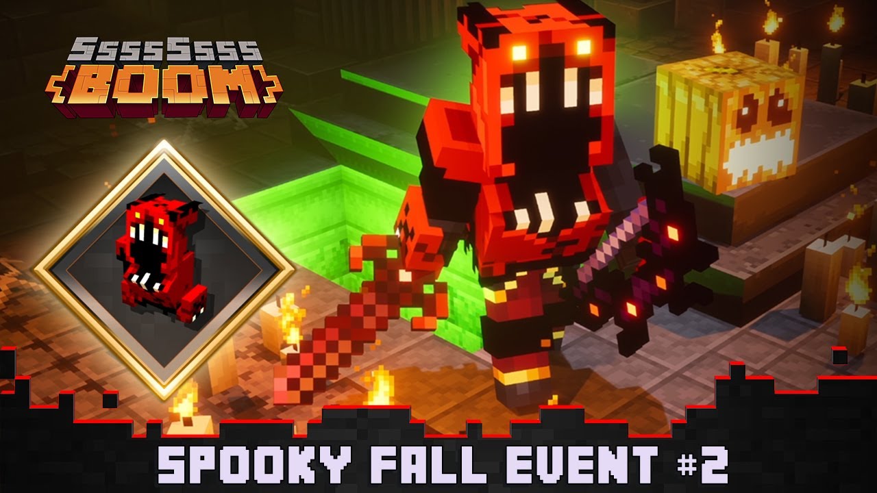 Hungry Horror Gear Drop | Minecraft Dungeons Spooky Fall Event Gameplay