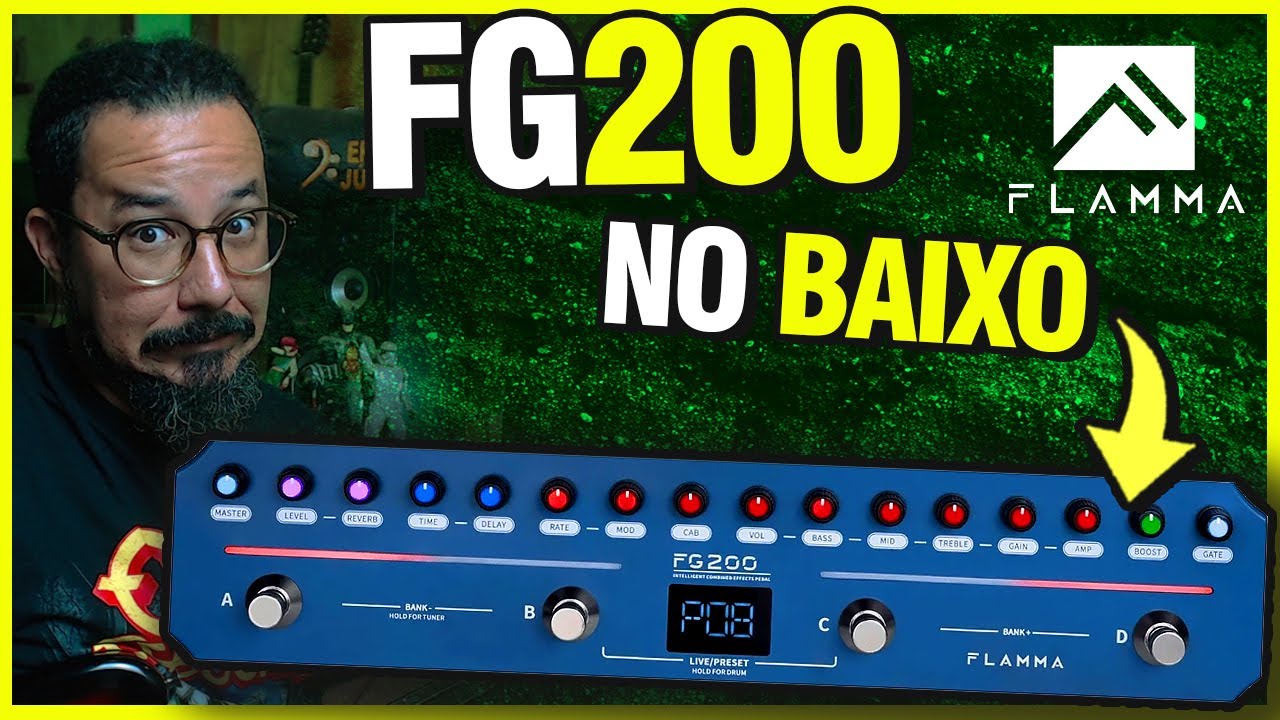 FG200 Flamma no BAIXO  - [REVIEW COMPLETO]