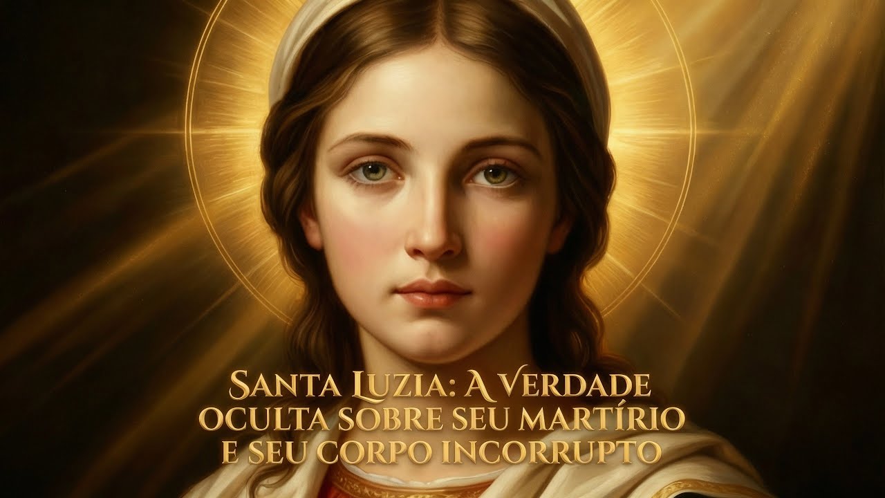 Santa Luzia: A Verdade Oculta Sobre Seu Martírio e Seu Corpo Incorrupto