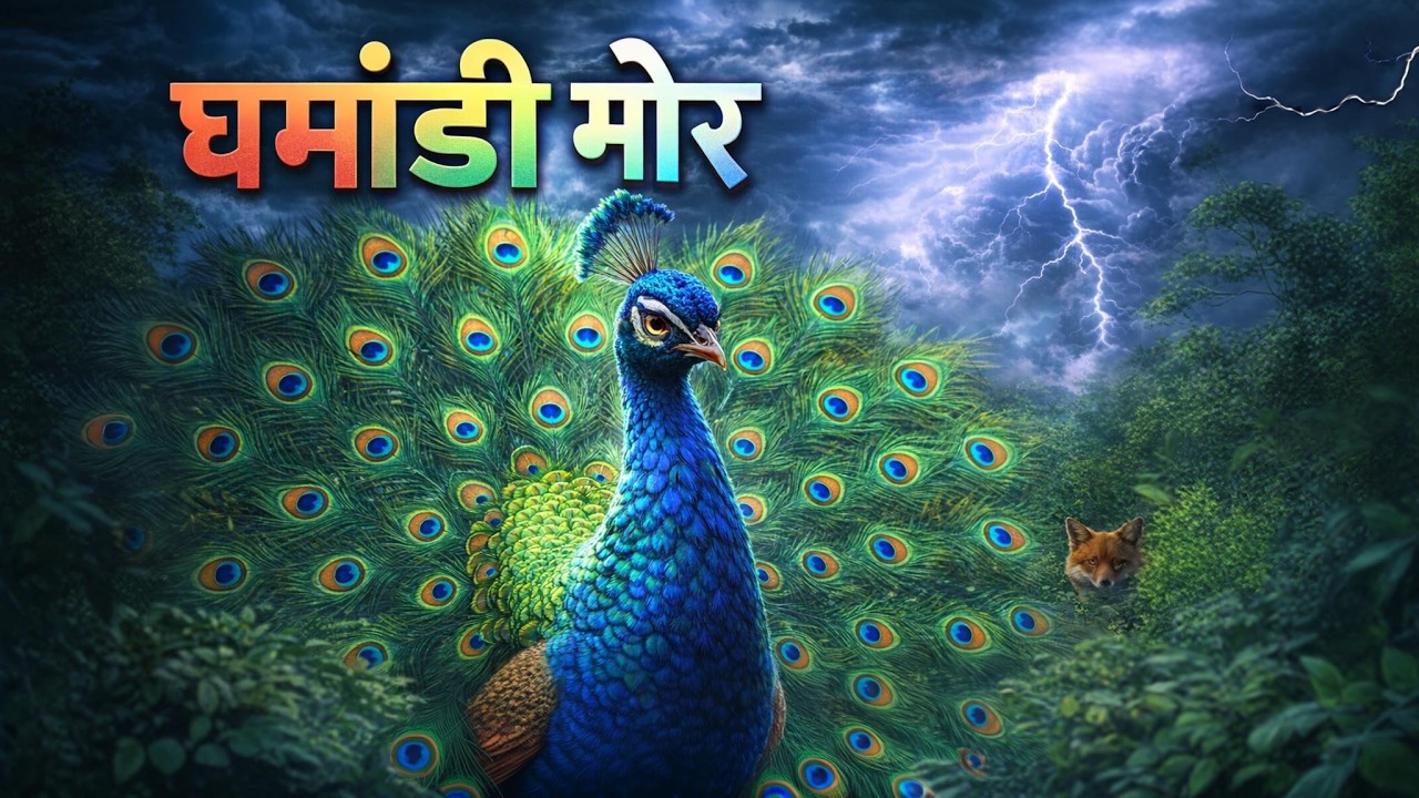घमंडी मोर की कहानी | घमंड का परिणाम | नैतिक हिंदी कहानी | Moral Story in Hindi