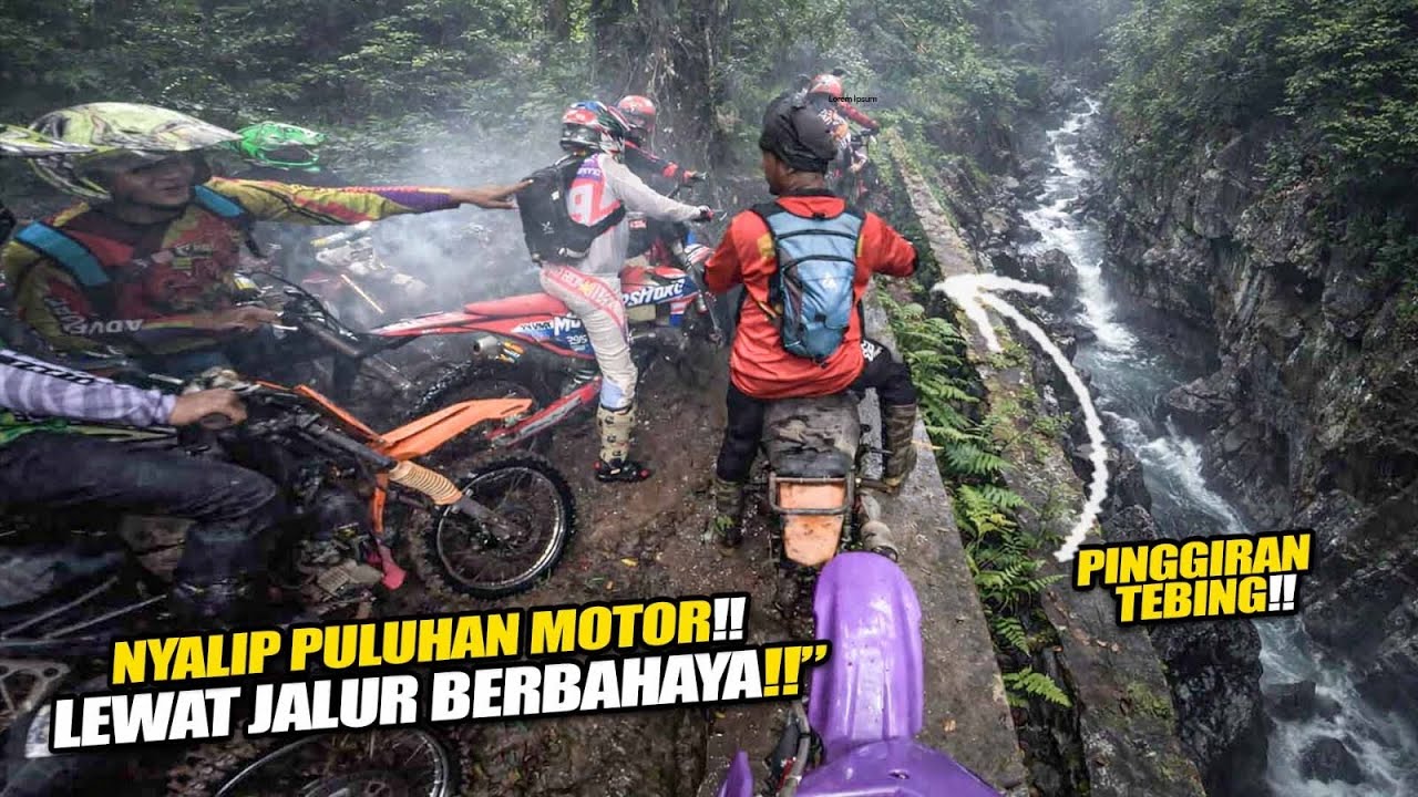Fianmuh Nekad Nyalip Lewat Jalur Berbah4ya !! JALUR TARUHAN BANGET !! (Alas Saradan #2)