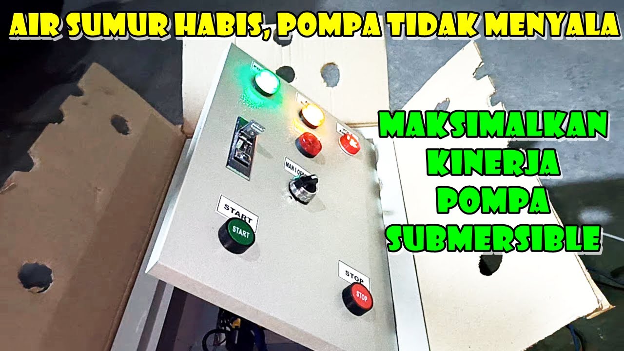 PANEL POMPA AIR SUBMERSIBLE 4 HP KIRIM NTB