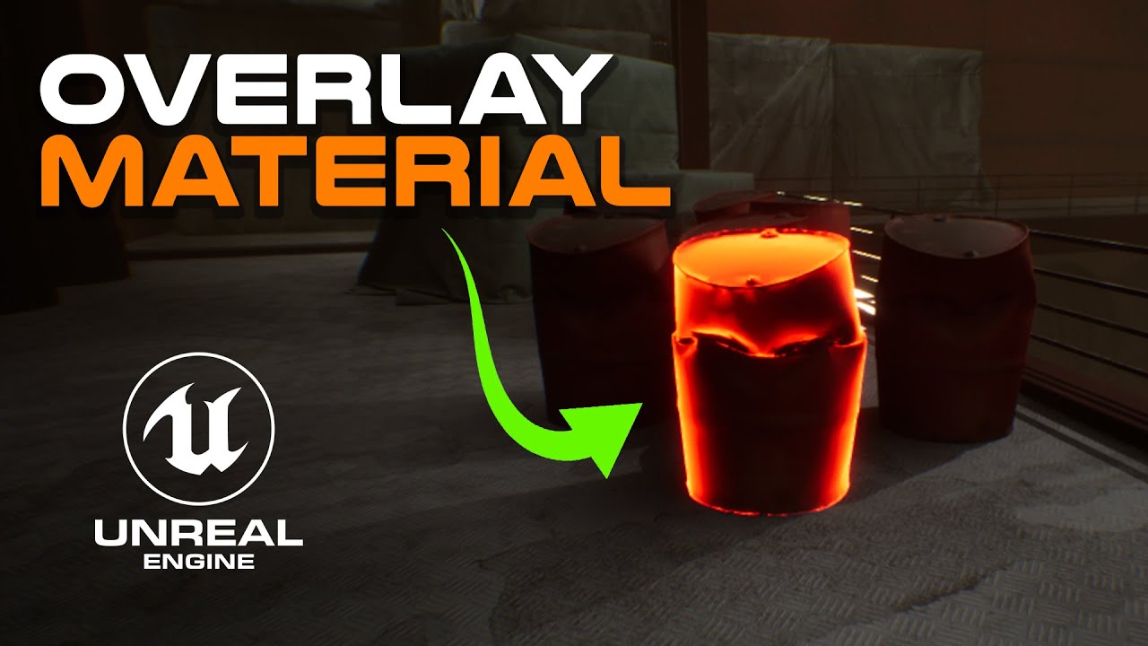 Amazing Overlay/Highlight Material In Unreal Engine 5 For Beginners !