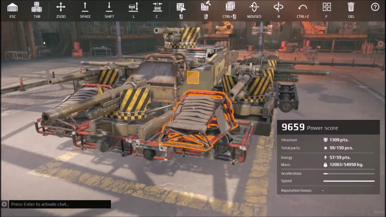 TV - Gaming : Construction d'un leviathan [Crossout] [FR] [timelapse]