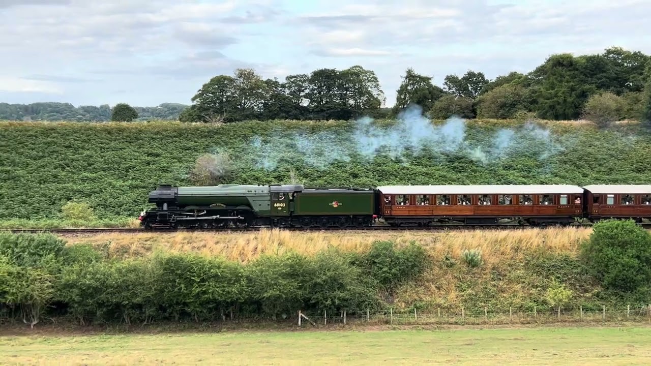 The Flying Scotsman on the Severn Valley Railway, June 26, 2025
