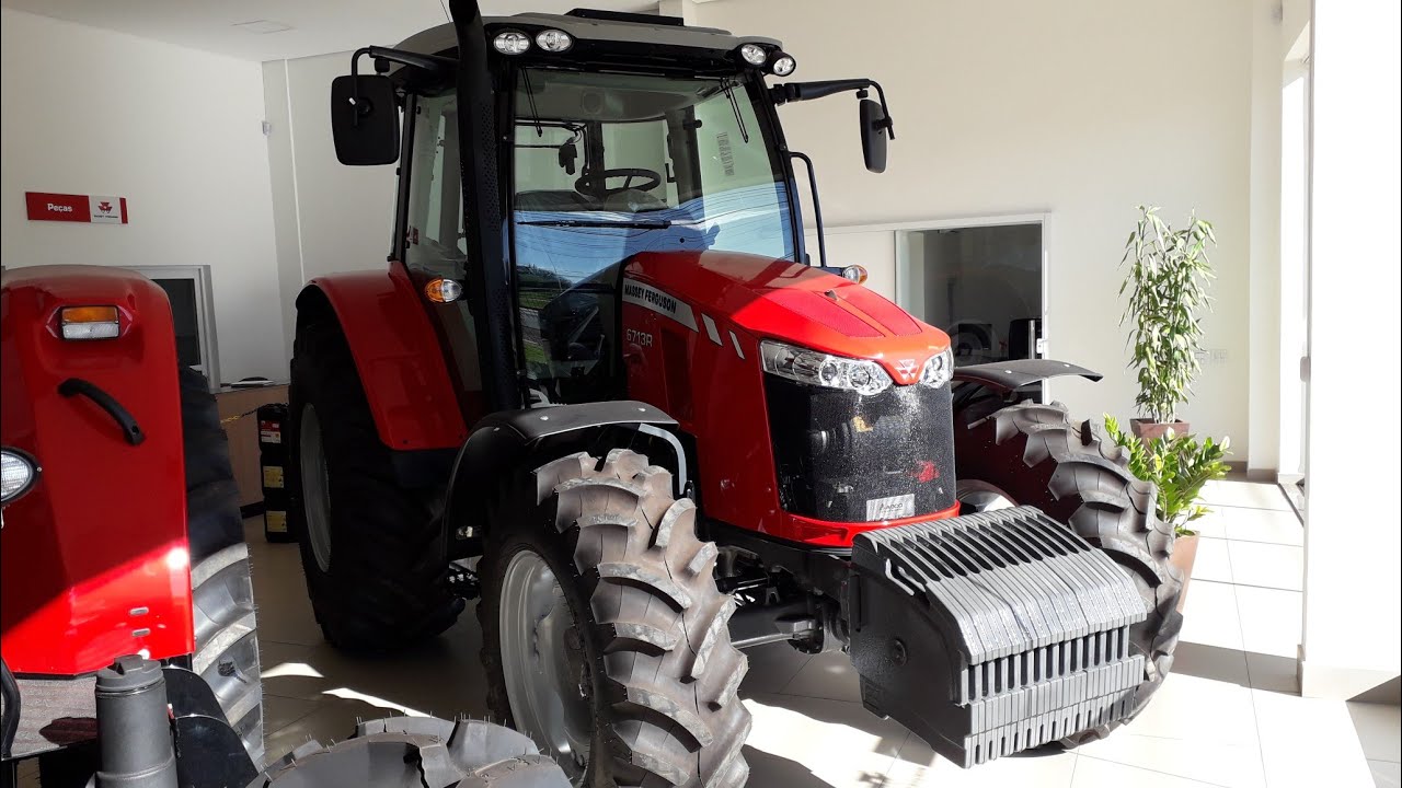 O Novo MF 6713 R Dyna 4 em Detalhes   Londrina-Pr