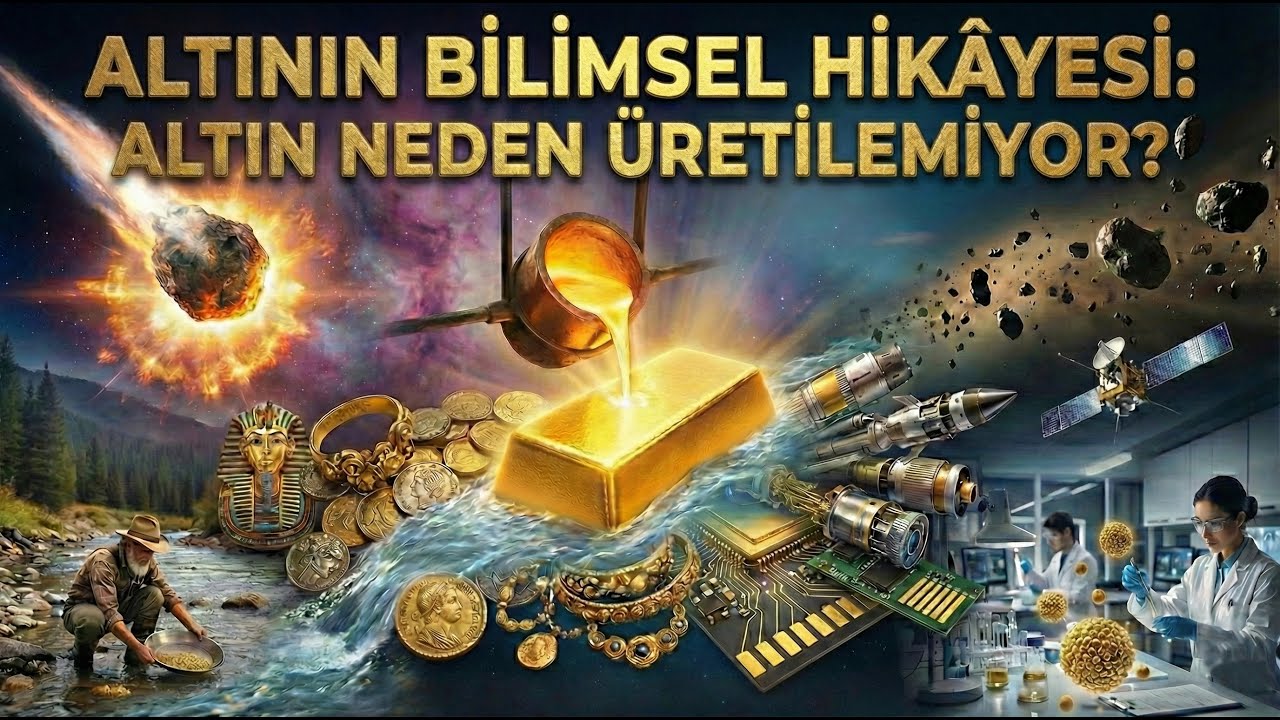 Gördüğünüz En Detaylı Altın Analizi (Atomik ve Ekonomik Sırlar)