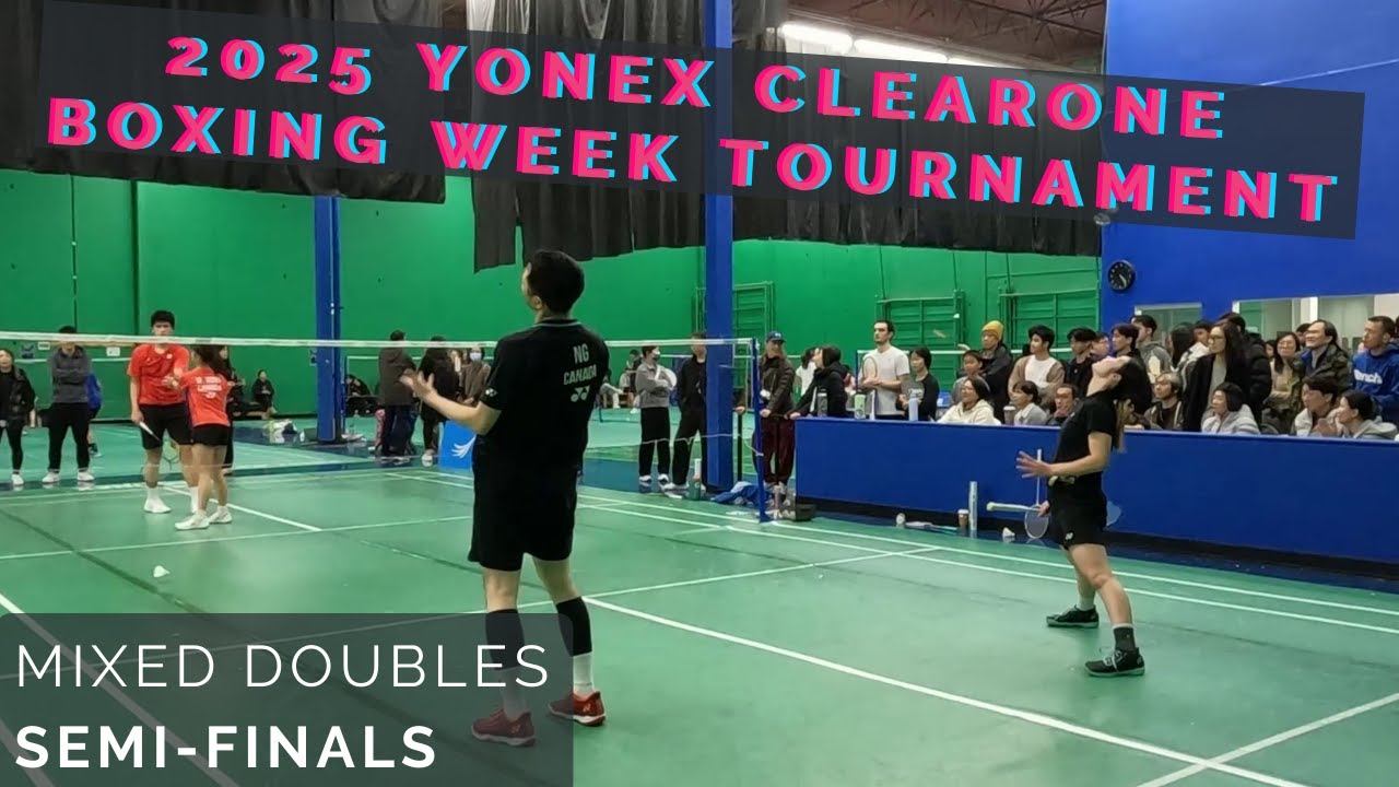 2025 ClearOne Boxing Week Tournament - XD SF - Ng/Oshiro vs Crawford/Wong