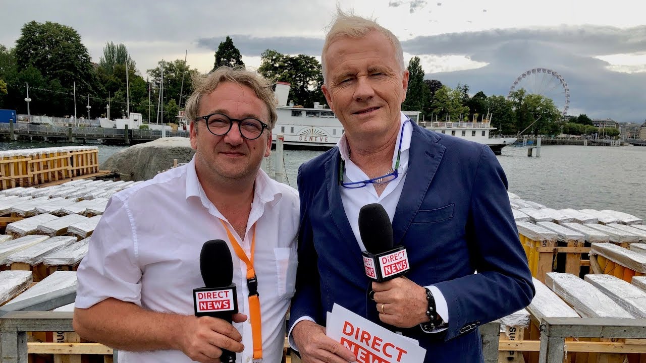 Nicolas Guinand prépare le feu d'artifice du 11 août à Genève