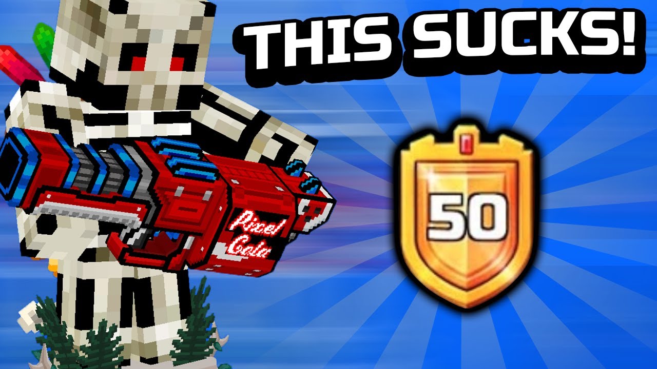 Why level 50 sucks in Pixel Gun 3D F2P