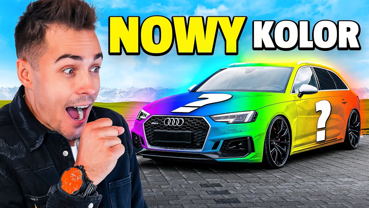 NOWY KOLOR MOJEJ AUDI RS4 🔥
