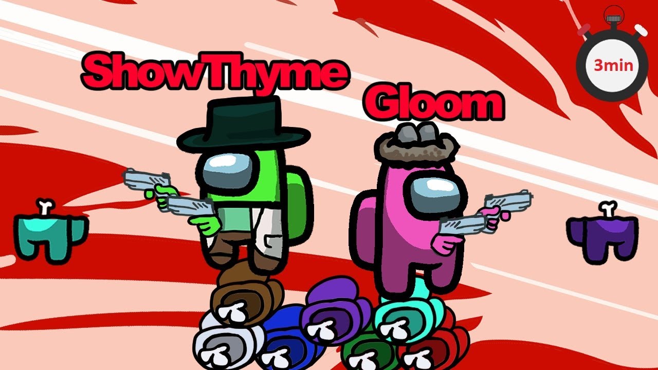 Among Us SPEEDRUN Imposter Win in 3 minutes ft. Gloom