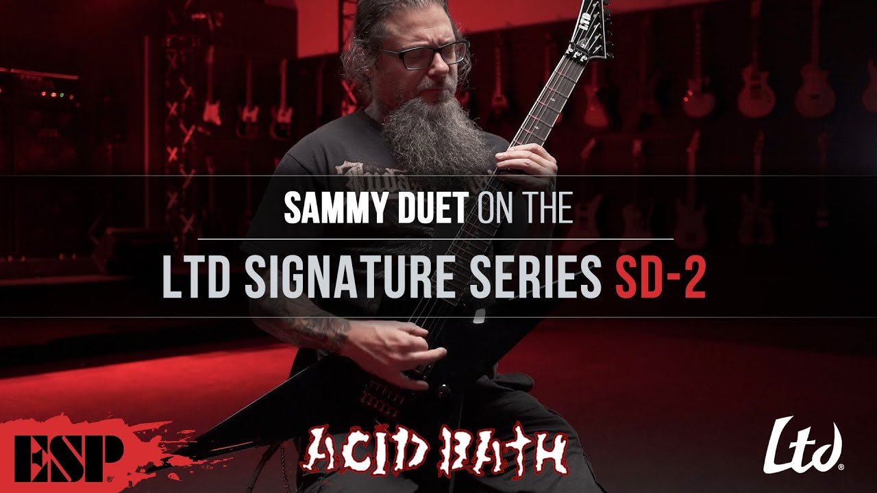 Sammy Duet (Acid Bath) | LTD Signature Series SD-2 | ESP Guitars