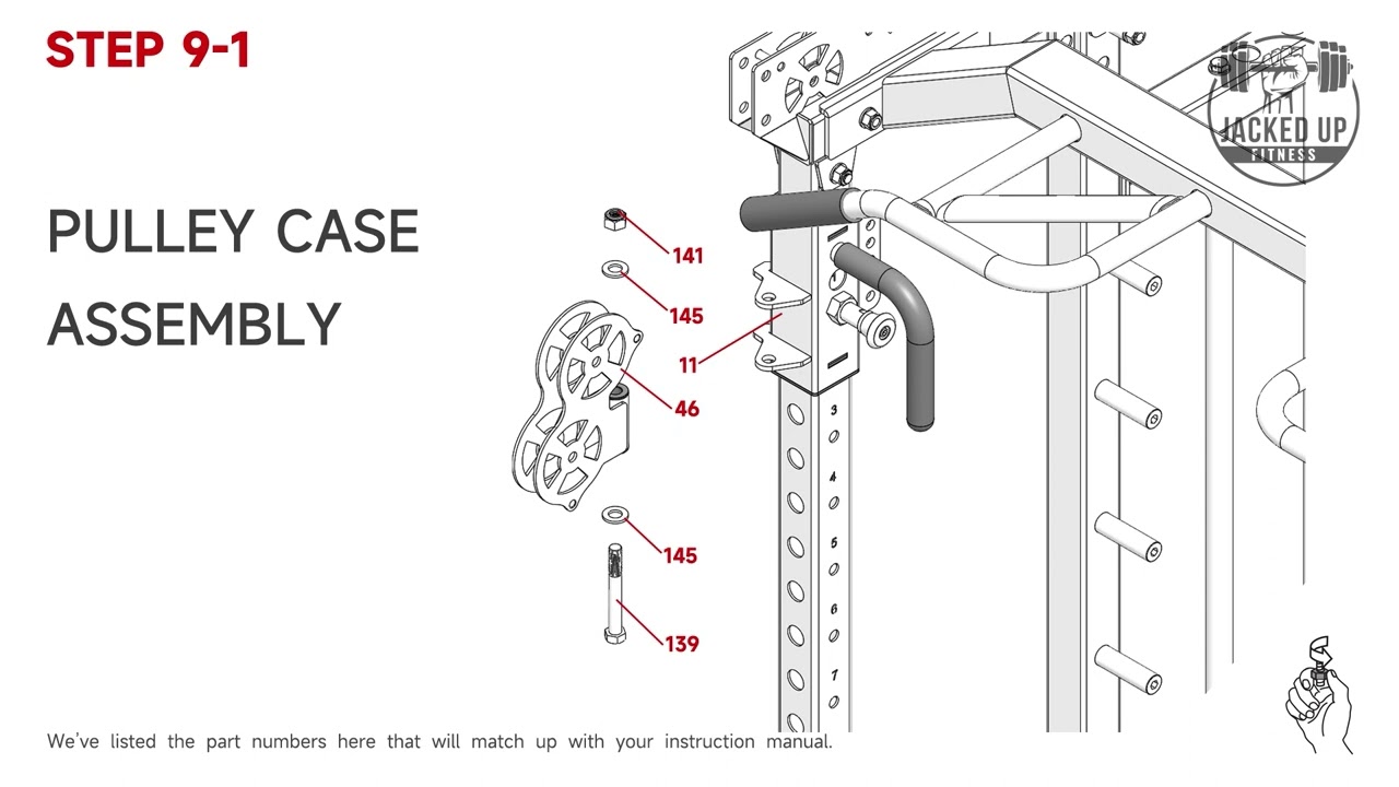 Jacked Up Power Rack (PLUS) Step-By-Step Assembly