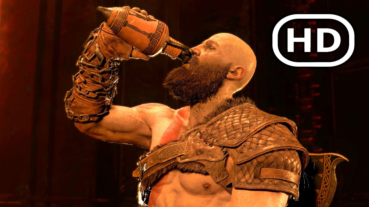GOD OF WAR (2018) All Cutscenes 4K ULTRA HD