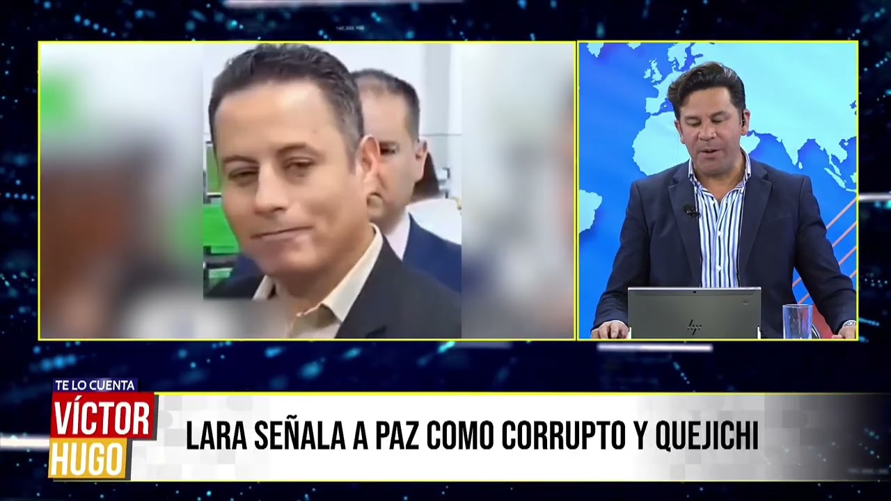 LARA CALIFICA A PAZ DE CORRUPTO Y QUEJICHE