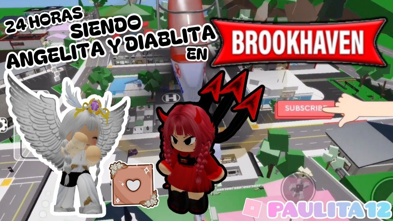 24 HORAS SIENDO ANGELITA Y DIABLITA EN BROOKHAVEN 