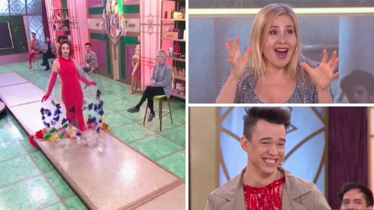 José hizo un vestido que Matilda le puso un 10 y Andrea celebró de una manera insólita