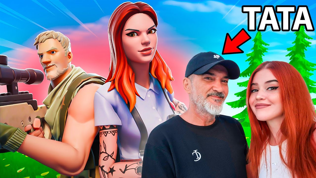 Fortnite cu TATĂL MEU 😱