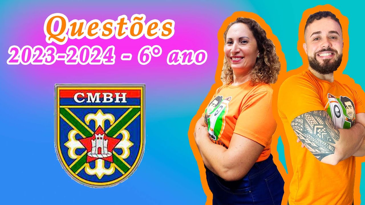 Correção Provas Matemática e Português Colégio Militar de Belo Horizonte (CMBH) 23/24 (HIGHLIGHTS)