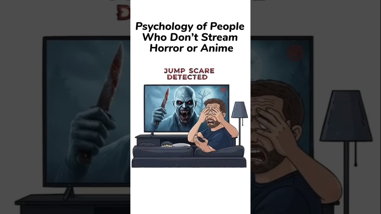 Psychology of People Who Don’t Stream Horror or Anime  