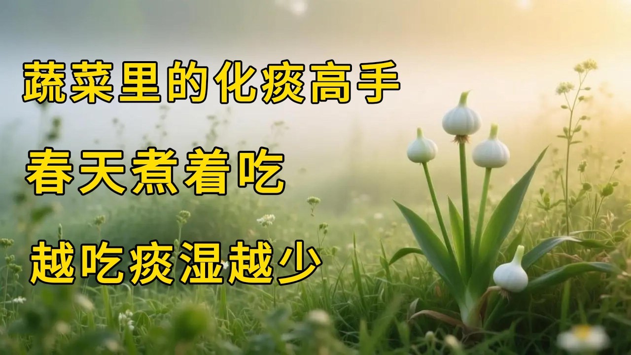 蔬菜里的化痰高手，春天煮着吃，越吃痰湿越少