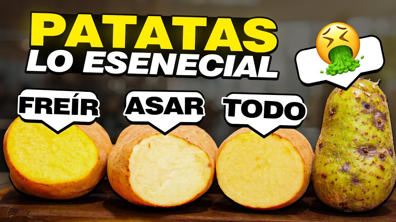 PATATAS: Variedades y USOS. Consejos de ALMACENAMIENTO para evitar peligros.