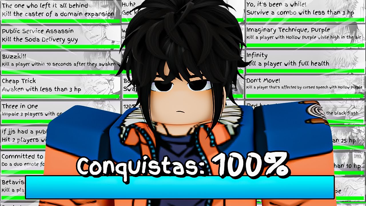 EU FUI ATRÁS DE 𝗧𝗢𝗗𝗔𝗦 AS 𝗖𝗢𝗡𝗤𝗨𝗜𝗦𝗧𝗔𝗦 DO JUJUTSU SHENANIGANS!