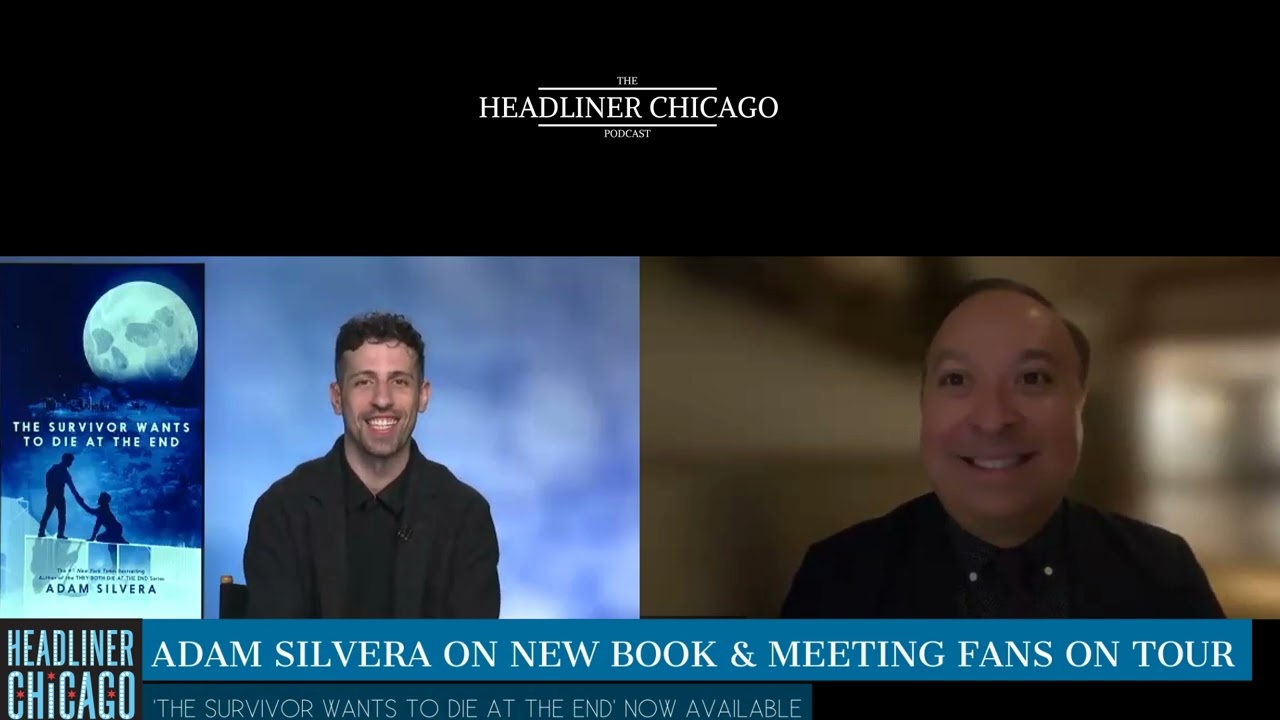 Adam Silvera interview on The Survivor Wants to Die at the End book & tour 2025 #adamsilvera