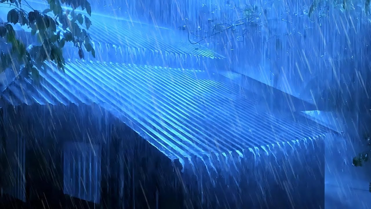 Best Heavy Rain Sounds With Thunderstorm Sounds for Deep Sleep & Relax(01) | Rain Sounds
