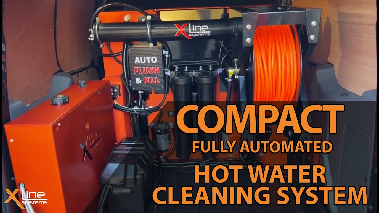 Hot Water Window Cleaning Van System - Fully Automated Pure Water - Ford L1 Transit Connect