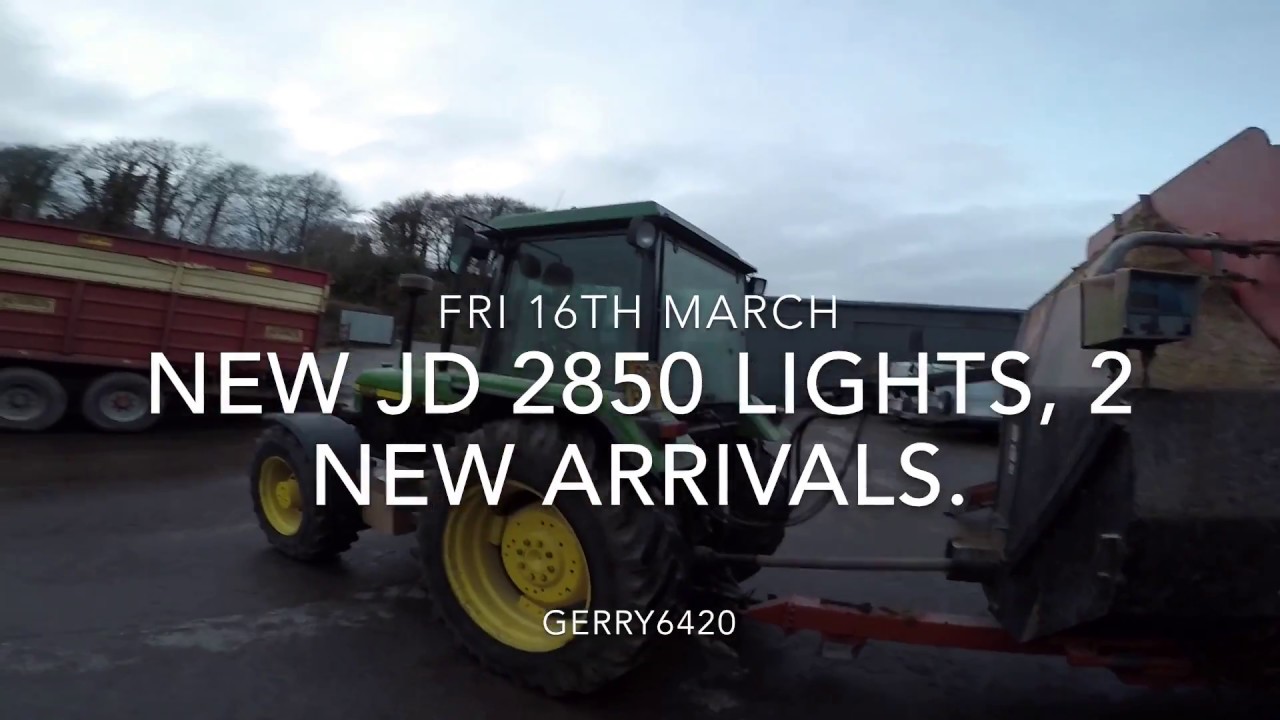 NEW JD 2850 LIGHTS, NEW ARRIVALS