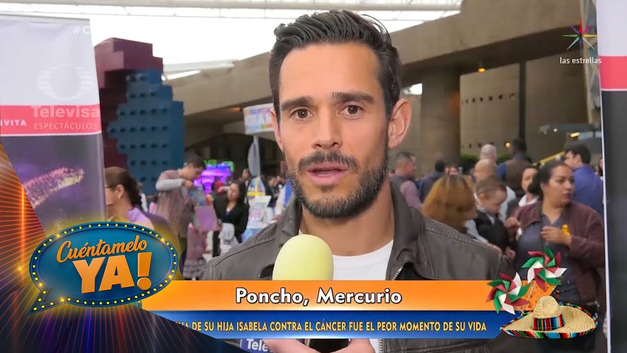 Poncho de Mercurio, nos habla del cáncer que enfrenta su hija | Cuéntamelo YA!