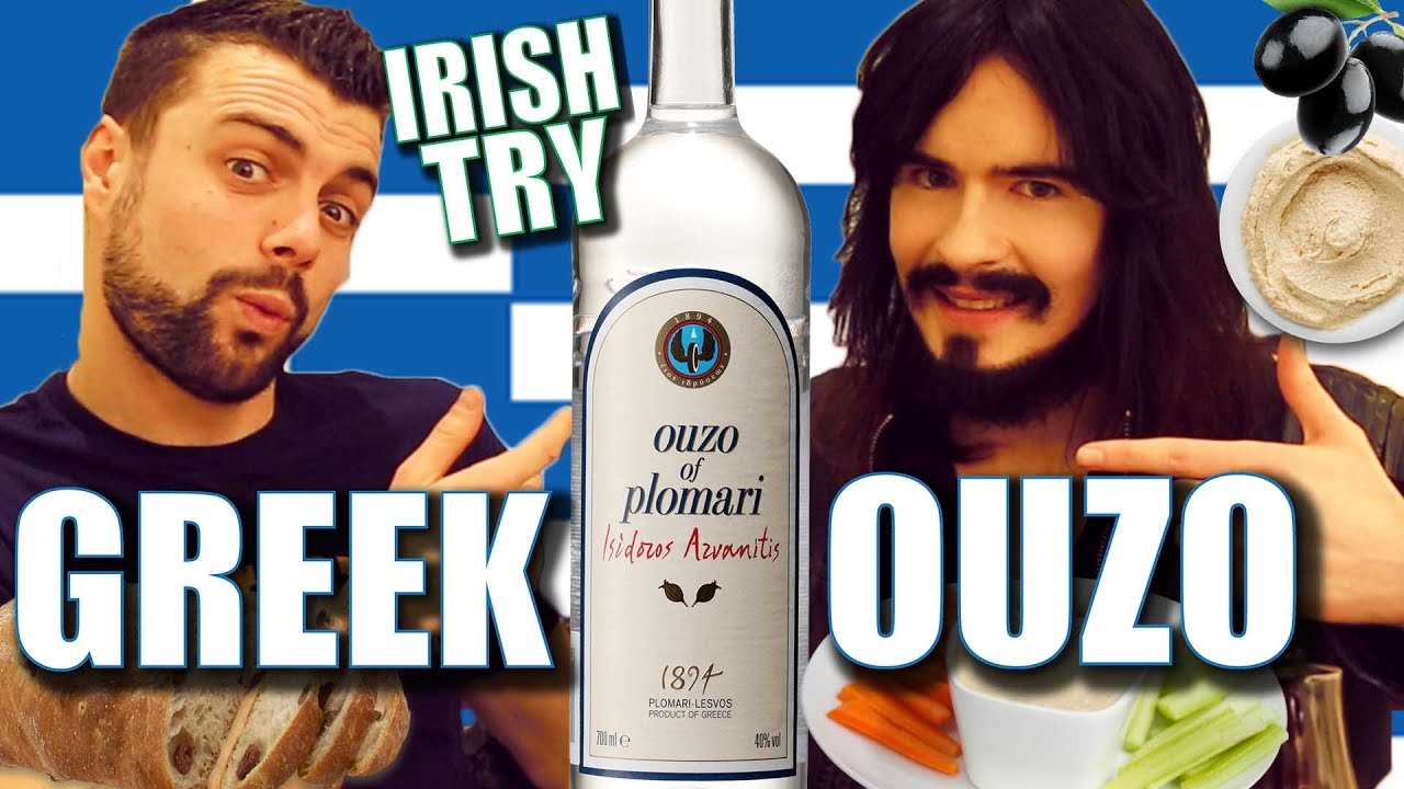 Irish People Taste Test 'GREEK OUZO' For The First Time!!