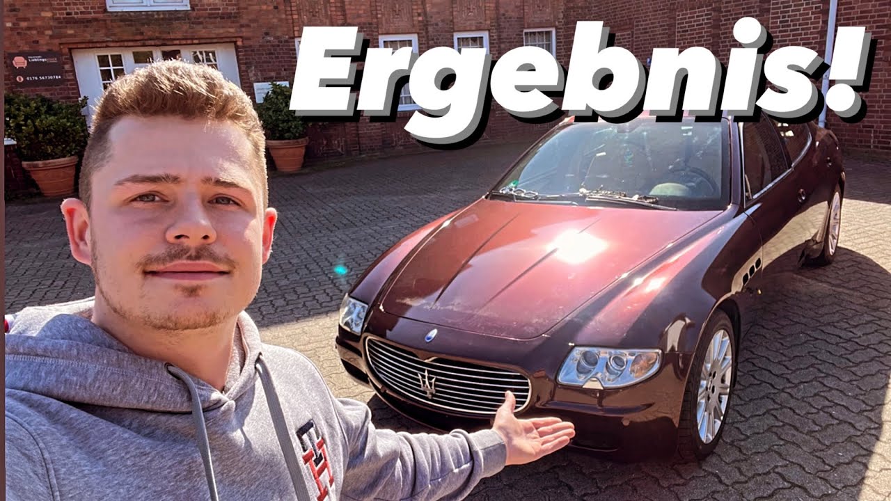 Maserati selber foliert! Das ist das Ergebnis!