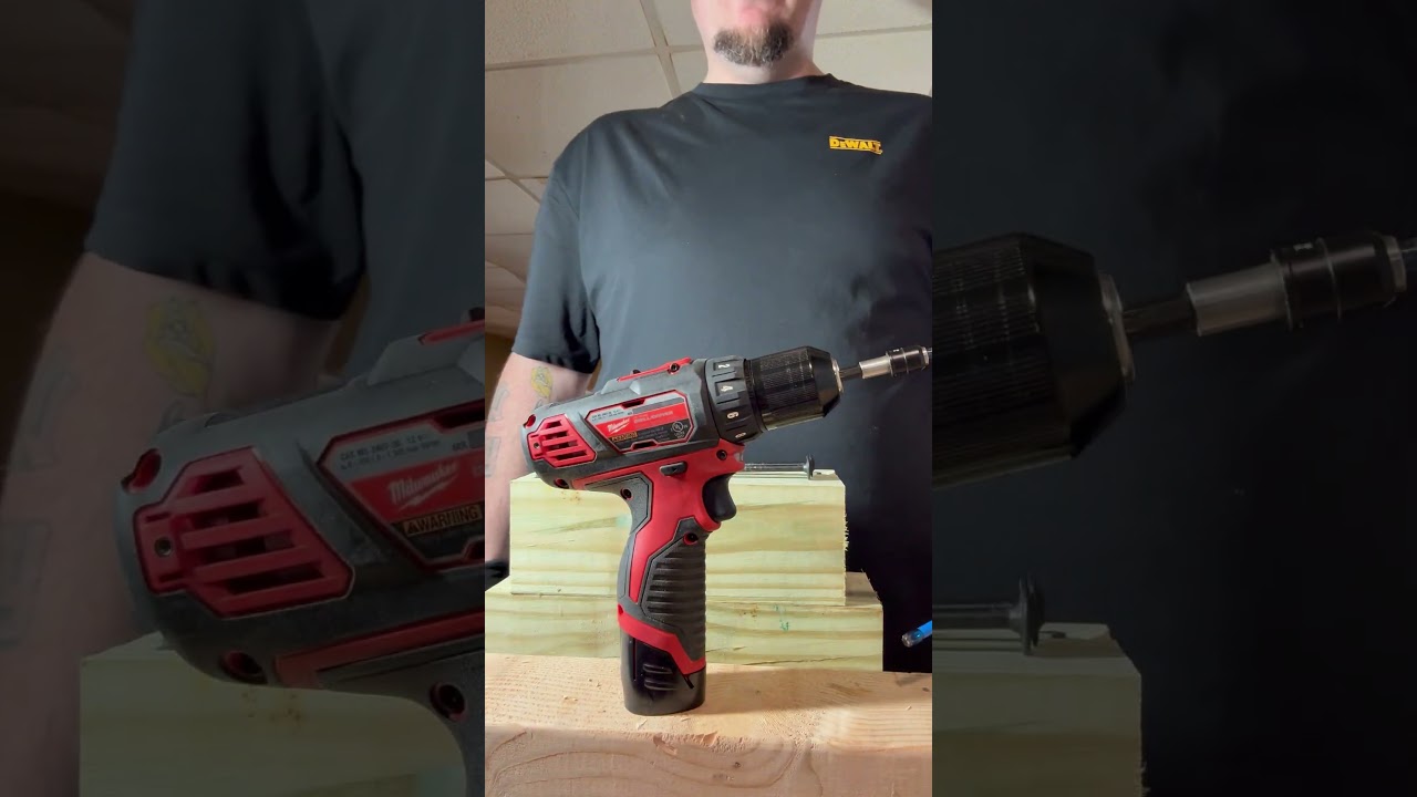 WORST DRILL of all time? #drill #milwaukeetools #loweshomeimprovement #garbage #junk #powertools