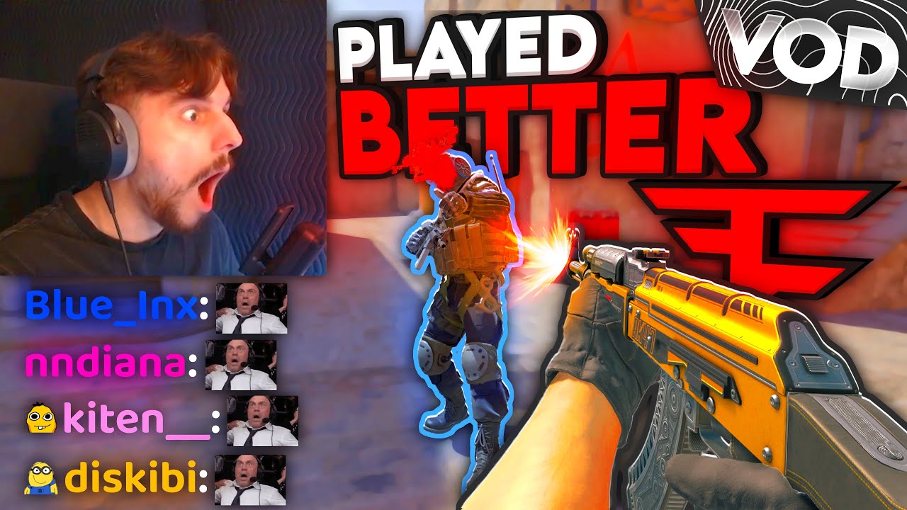 DIMA PLAYS PREMIER ON FAZE CLAN'S SETUP