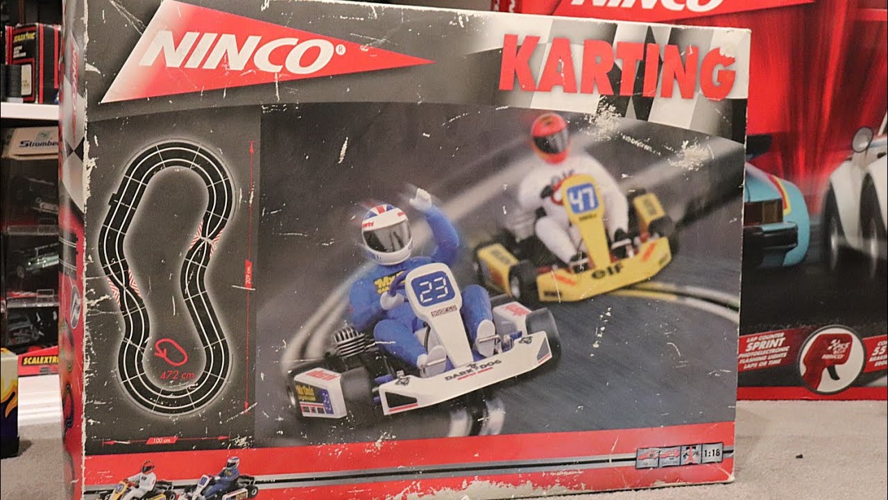 A NINCO GO KART SLOT CAR SET REVIEW
