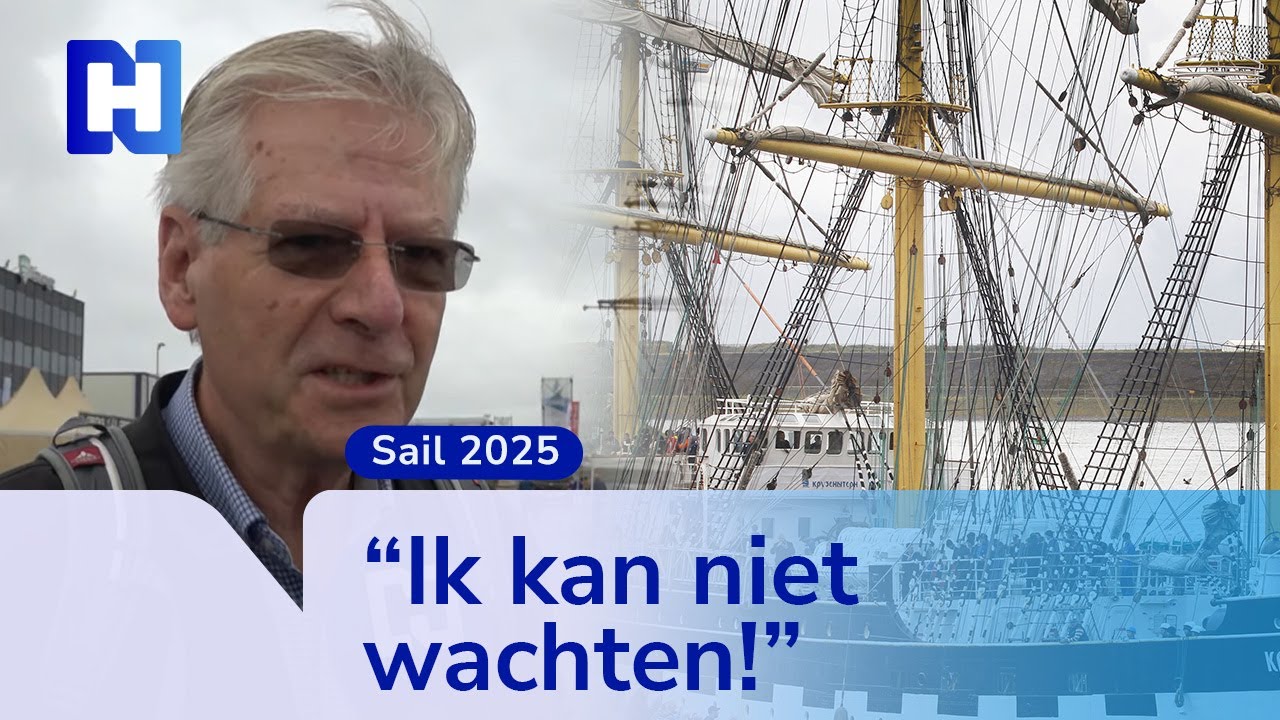 IJmuiden in de ban van de eerste zeilschepen voor Sail