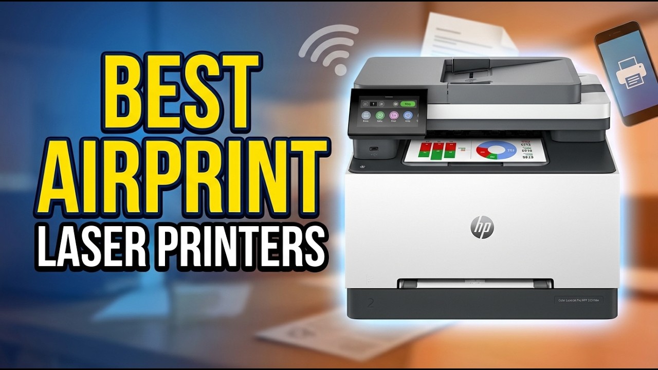 Best AirPrint Laser Printer 2026: Top 8 Ranked for Home & Office Printing