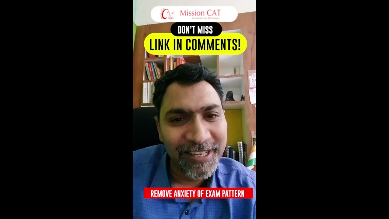 How to handle EXAM PATTERN ANXIETY in CAT 2023