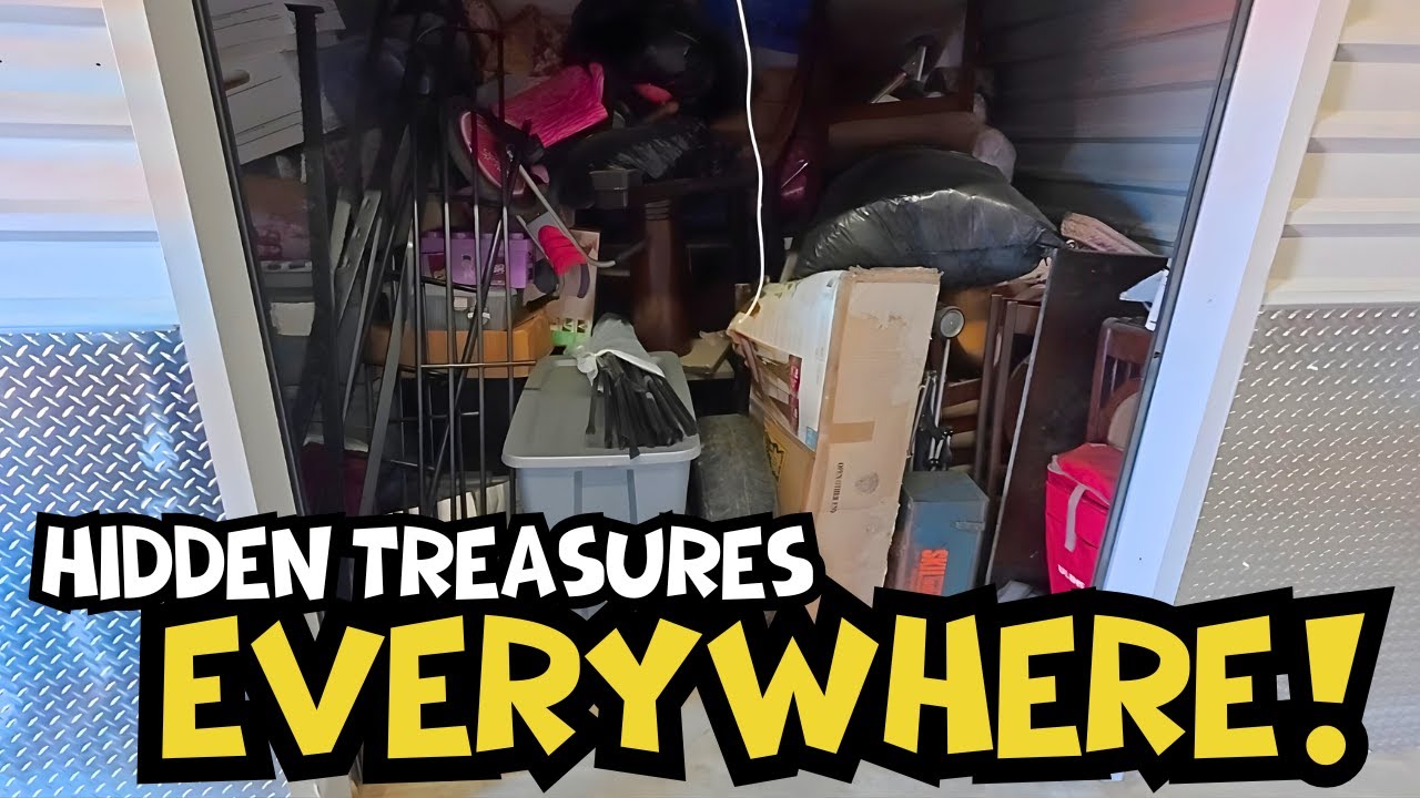 We Paid $40 for This Storage Unit… And It Was LOADED With Treasures!