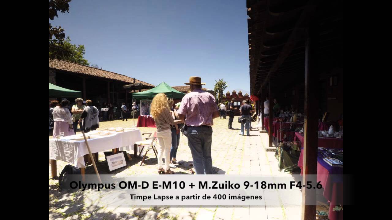 Time Lapse Casa del Vino Tenerife Olympus OMD Experience