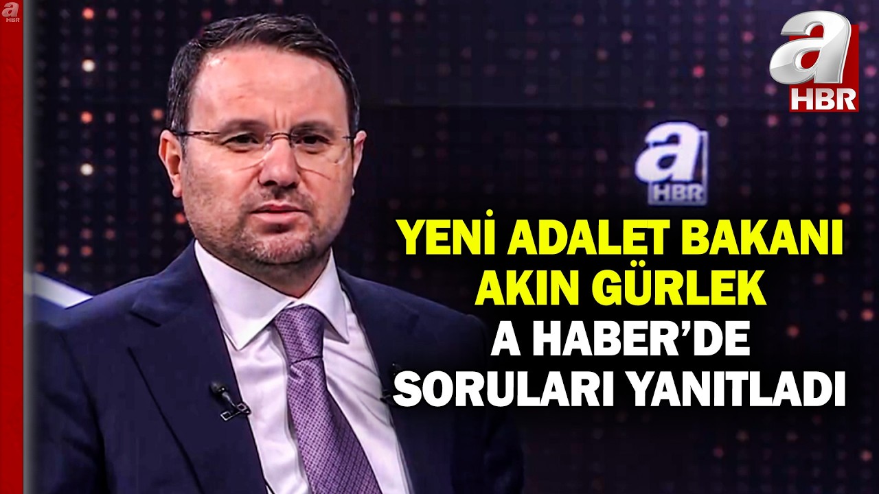 Adalet Bakanı Akın Gürlek - A Haber Özel Röportaj - 13.02.2026 | A Haber
