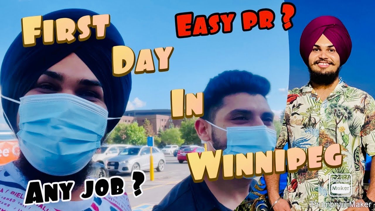 First day in Winnipeg Canada || jobs? || easy pr in Winnipeg || international students in canada